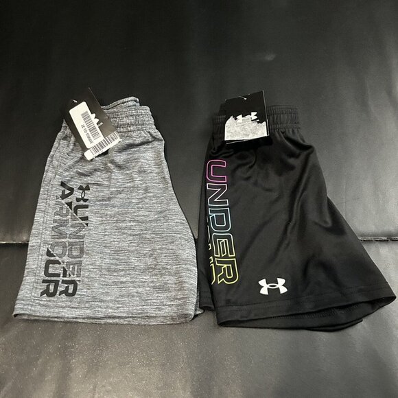 NWT Under Armour Athletic Shorts Set Boys Size 3T - Picture 1 of 3